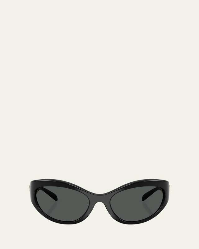 VE4485 Medusa Plastic Cat-Eye Sunglasses